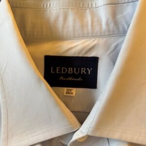 Ledbury Men's Pale Blue Dress Shirt